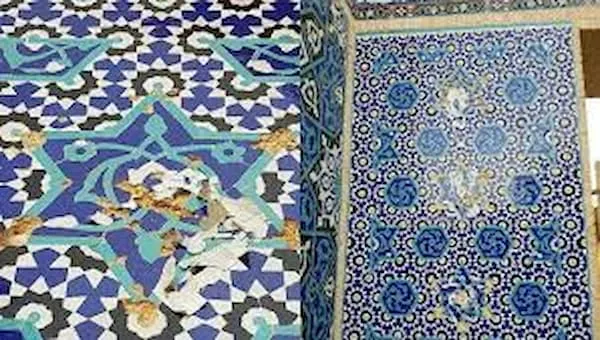 خرید انواع کاشی اسلامی صفاهان + قیمت